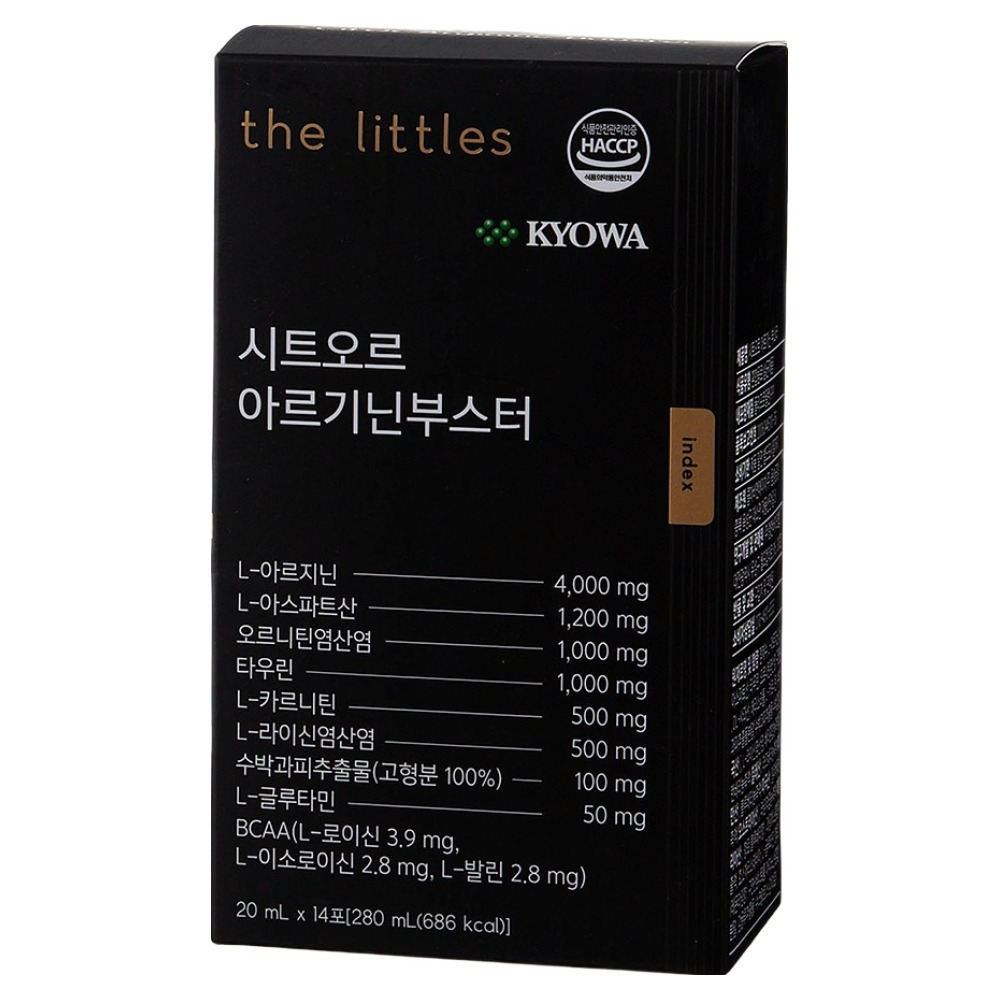 <b>더리틀스</b> 시트오르 <b>아르기닌</b>부스터 라이신 오르니틴 L <b>아르기닌</b> 14p
