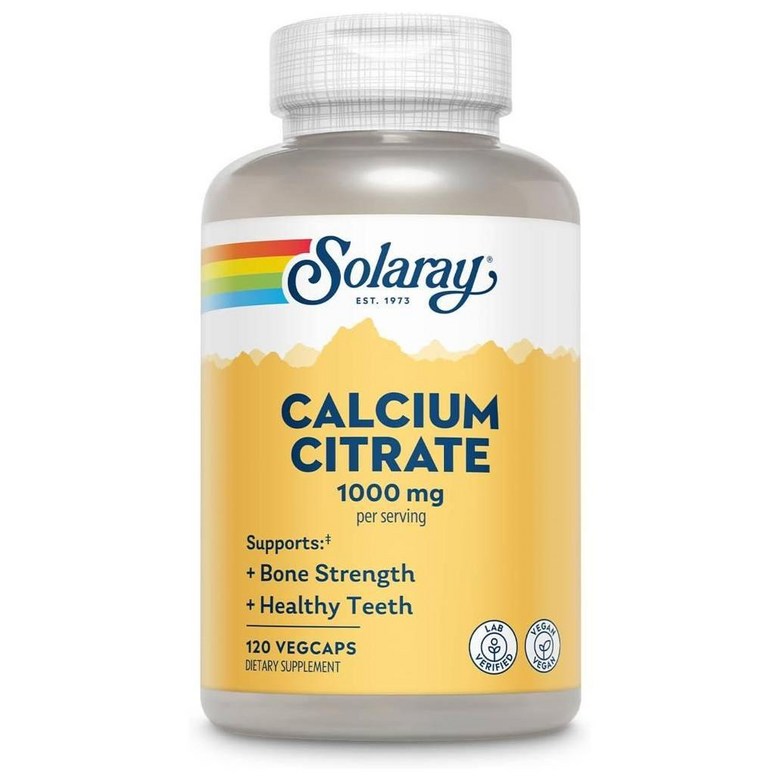솔라레이 <b>구연산 칼슘</b> 1000mg 킬레이트 <b>칼슘</b> 120정  1개
