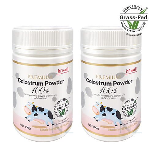 뉴질랜드 프리미엄 하이웰 <b>프리미엄 초유 파우더 100</b>% 100g 2개 세트