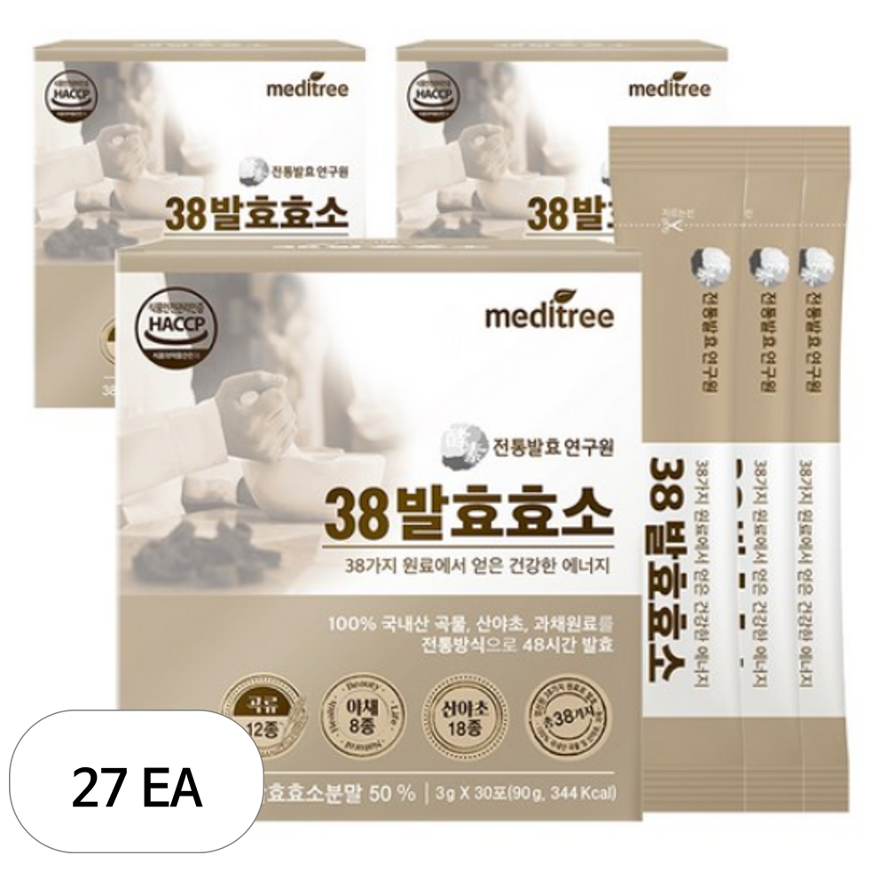 전통발효연구원 <b>최진규의 38발효효소</b>  90g  27개