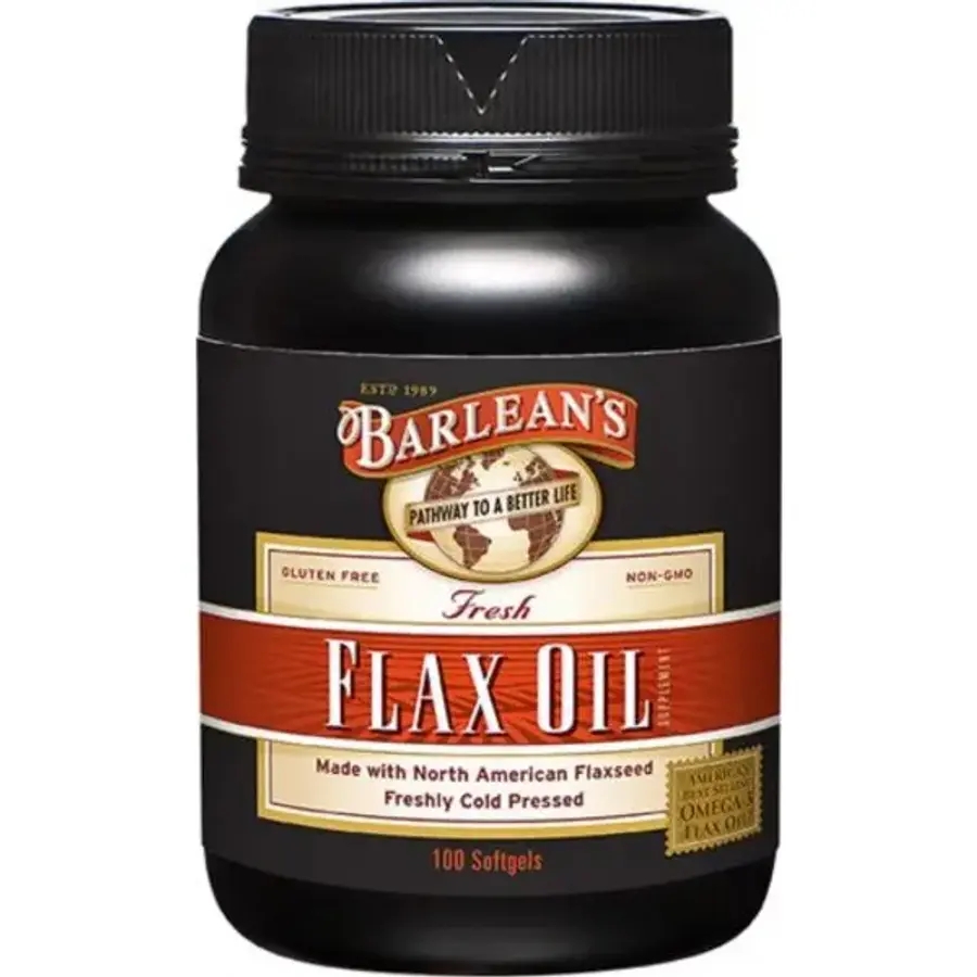 Barleans 발린스 <b>플랙스 오일 1000mg</b> 100 소프트젤 영양제 건강보조식품