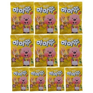 케이티알파쇼핑 크라운 마이쮸 핑크리치 써니피치 284g 10개