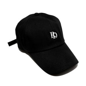 랜디쉽 RD 원 포인트 기본 로고 볼캡 블랙 빅사이즈 모자 남자 대두 볼캡