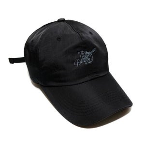 랜디쉽 RDS 로고 나일론 볼캡 블랙 빅사이즈 모자 남자 나일론 대두 볼캡