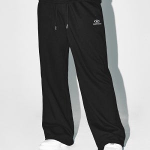 [본투윈] B-SYMBOL LOGO SEMI WIDE PANTS [BLACK] BG5MLP207BK