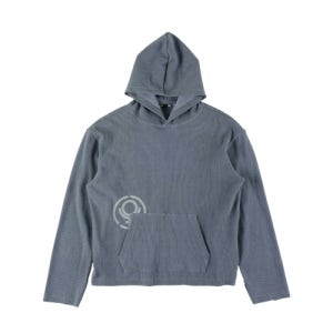 [이알티알] Waffle Hoodie Blue 261CTS208MBL