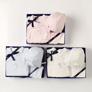 압소바 케잉모달배냇슈트 모자 손싸개 A1B10108-BON 임신출산백일돌선물