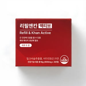 리필앤칸 액티브 600mg X 30정