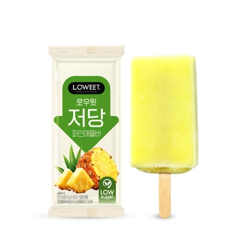 라벨리 펄세스 로우윗 저당 아이스바 파인애플