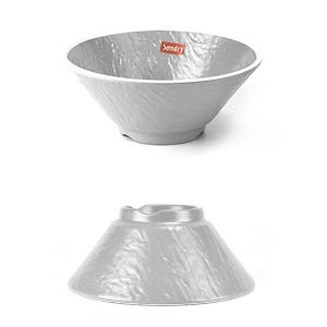 조르지오 그레이 AKL102K9 멜라민 우동그릇 면그릇 면기 24x10cm 6호