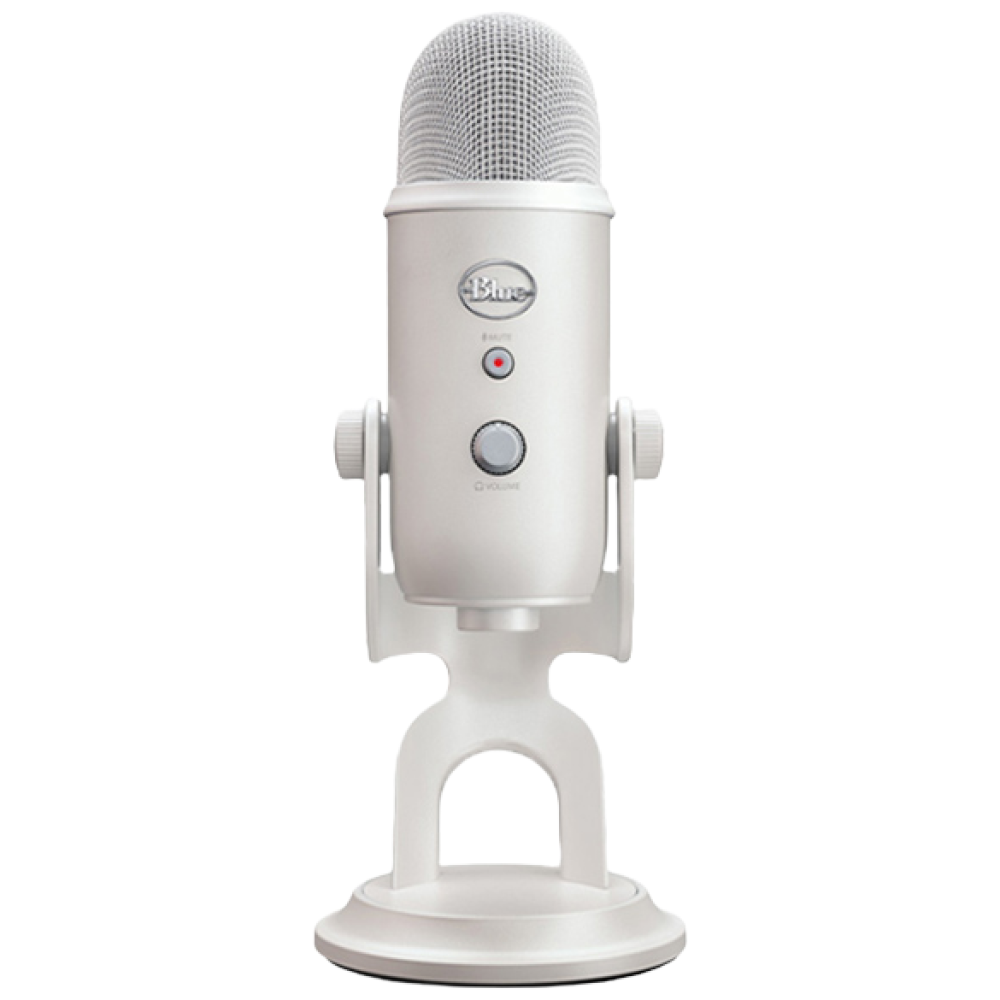 Blue Microphones 로지텍 블루마이크로폰 BLUE YETI 오로라 컬렉션 정품, 화이트 미스트