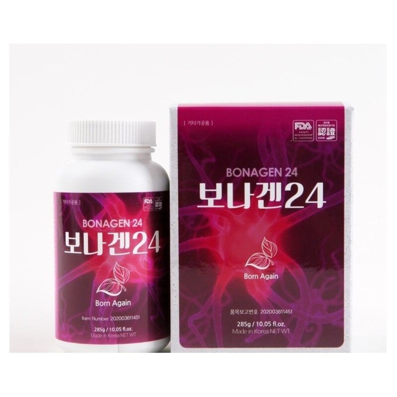 <b>아셀월드</b> 곡물효소 보나겐24 천연재료 효소식품 285g 1개