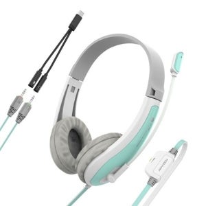 SK스토아_기타 ANYZEN 어학용 헤드셋 C타입 젠더 포함 민트_635404