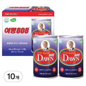 여명808 숙취해소음료  140ml  10개