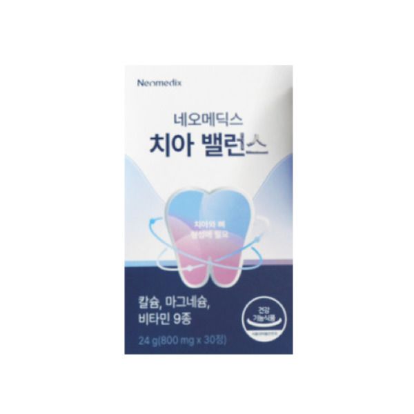 네오메딕스 치아밸런스 칼프디마 칼슘 영양제 30정, 1개