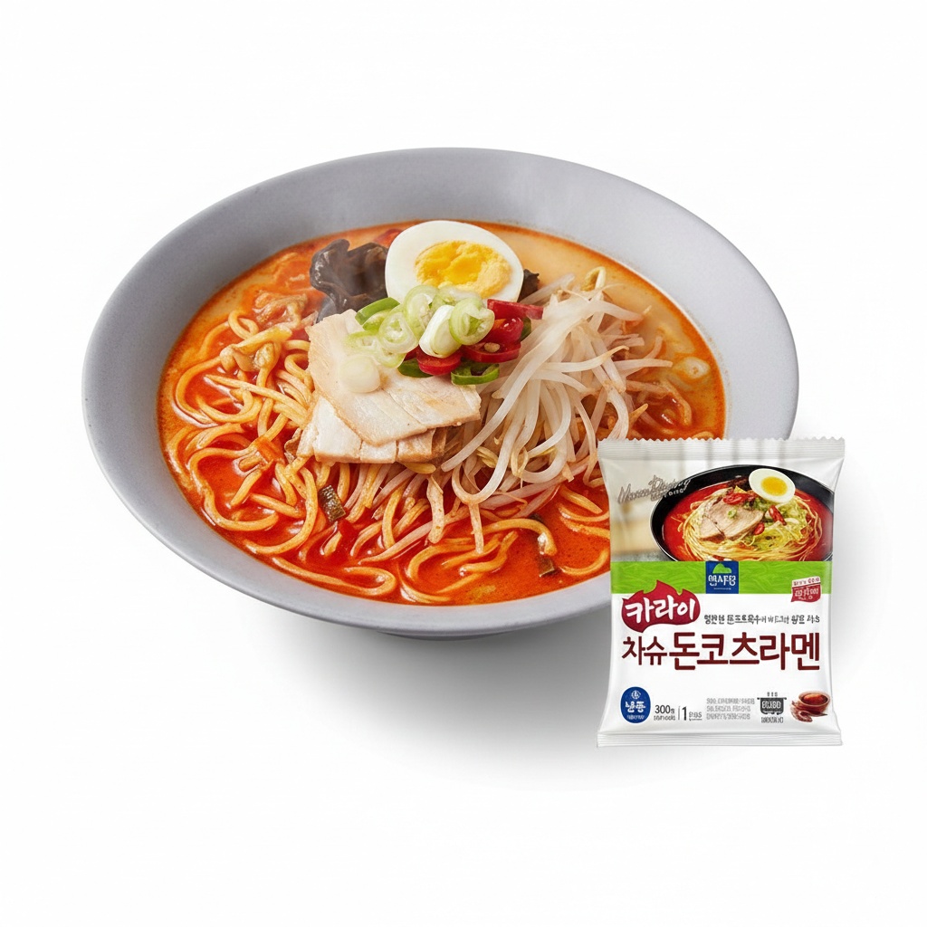 면사랑 카라이차슈돈코츠라멘 제품 이미지