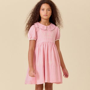 LALI KIDS SS26[라리키즈]Maragold 원피스_Peony Pink-LK26KSDRE0003PPK