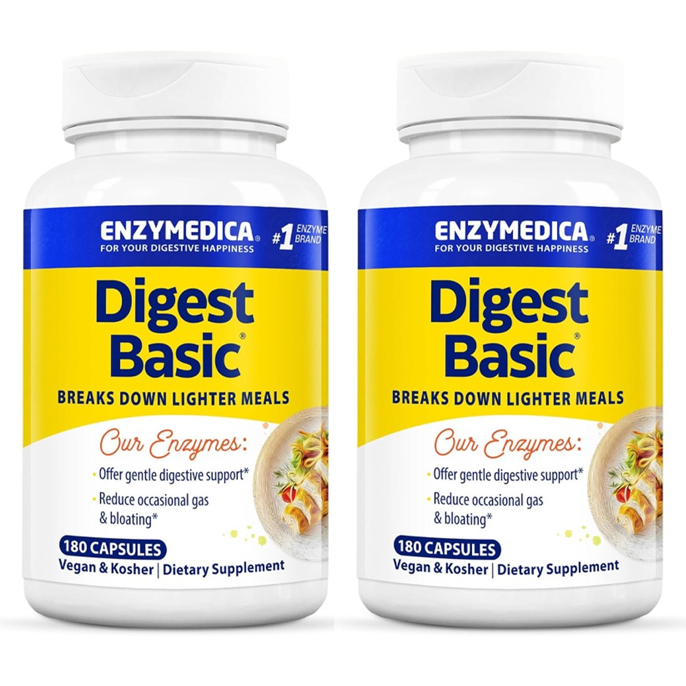 <b>엔자이메디카</b> 다이제스트 베이직 캡슐  180정  2개