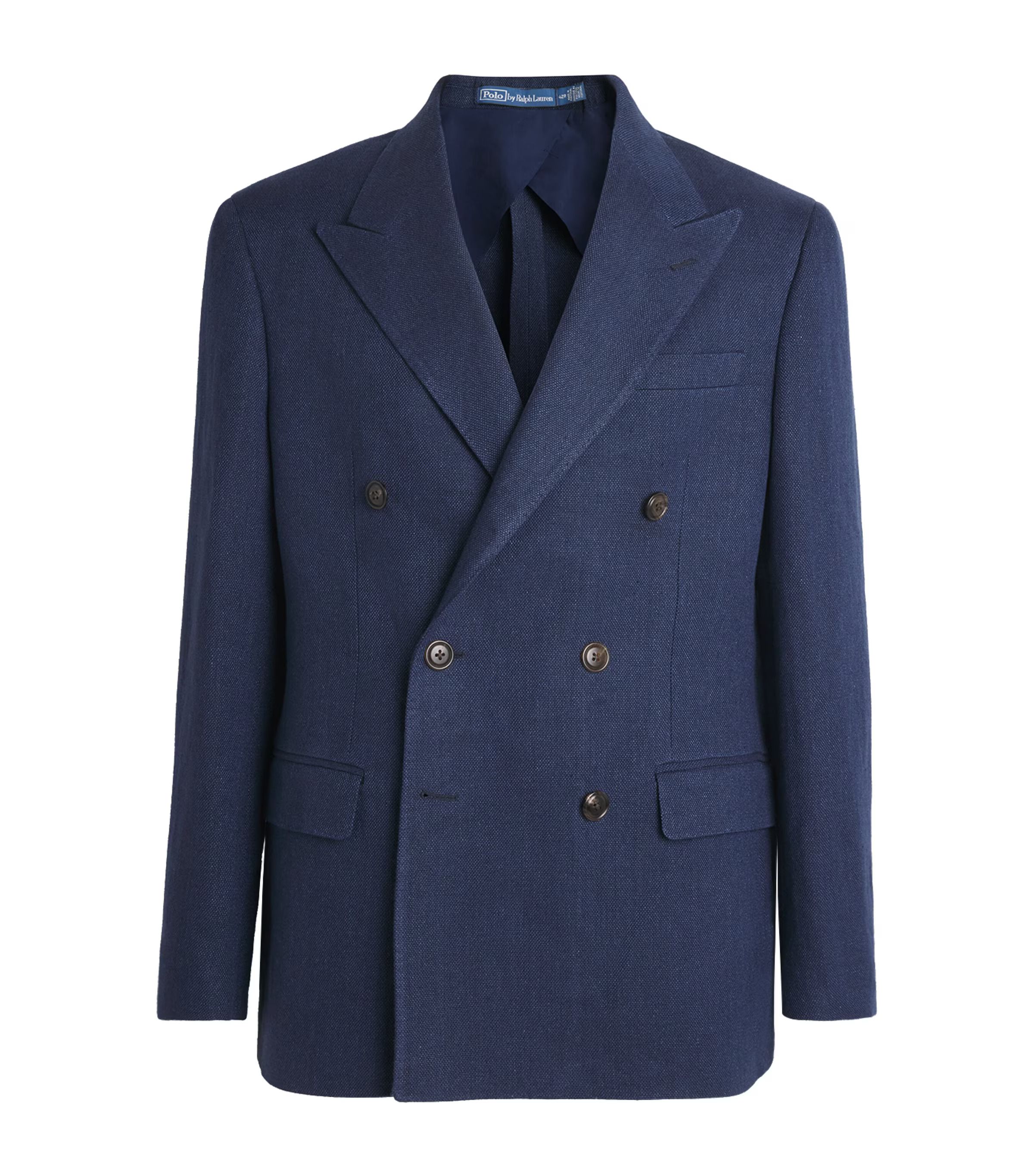 폴로랄프로렌 더블 브레스트 수트 재킷 네이비 린넨 버튼 자켓 Linen Double Breasted Suit Jacket 000000000007941876 153850664