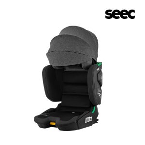 시크 NEW 아이 폴드 아이사이즈 주니어 휴대용 카시트 블랙