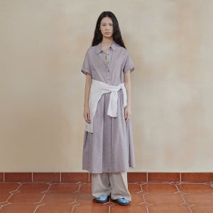 [모노크롬] ameli long one-piece (purple)