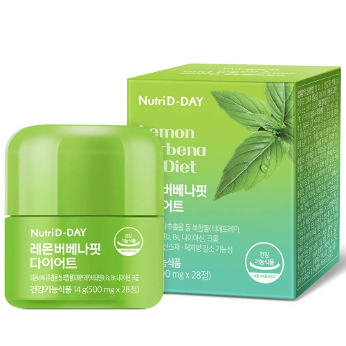 뉴트리디데이 레몬버베나핏 다이어트 500mg x 28정, 1개