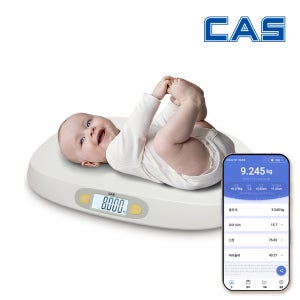 카스 스마트 유아용 체중계 BHE-S400 어플연동 신생아 아기 반려동물 디지털 가정용