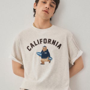[후아유] Steve Patch T-Shirt / WHRAG2421U WHRAG2421U