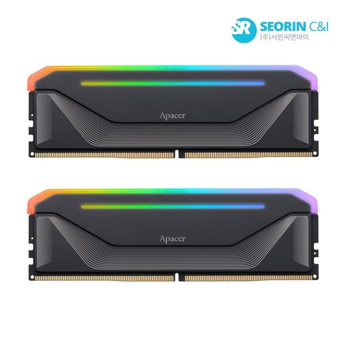 서린공식 Apacer DDR5-6000 CL38NOX RGB 32GB(16GB x 2) (535,990원) (2,500원)