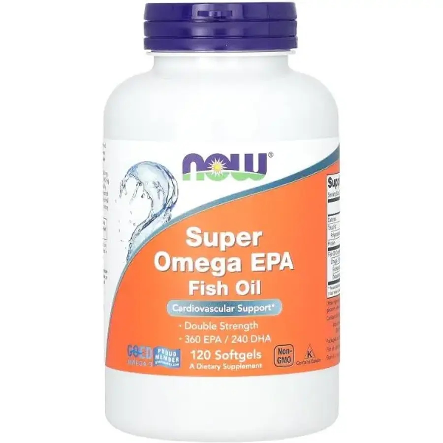 나우푸드 NOW Foods Super Omega <b>EPA</b>, 120 Softgels