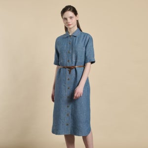 [롯데백화점] BCBG 아일라 린넨 원피스(B6M4O624) LE1221276024