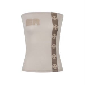[이와이이알] See Through Tube Top - Beige ER25TP17900BE