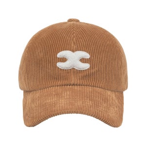 [에스실] Logo Corduroy Cap_Camel