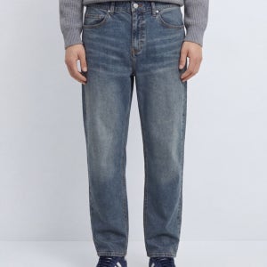 행텐 울트라 소프트 쿨맥스 테이퍼드 데님팬츠_블루