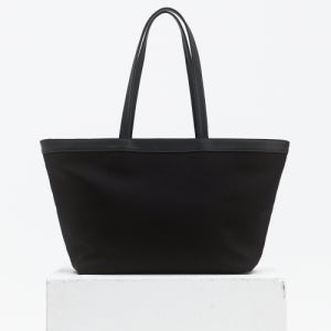 [윈더] DOWNTOWN LEATHER TRIM TOTE BAG - BLACK WD26S-BG01
