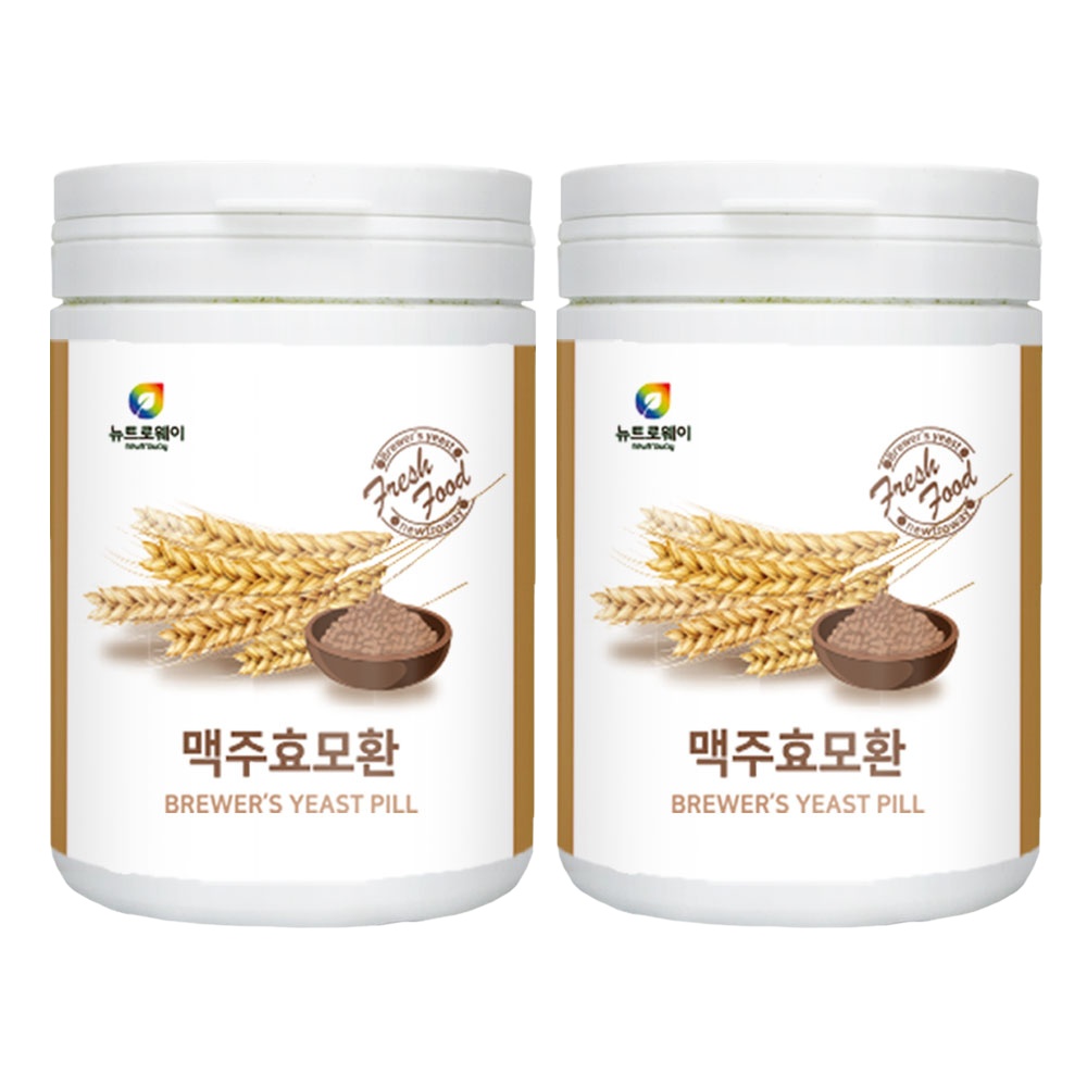 뉴트로웨이맥주효모환x2병  230g  2개