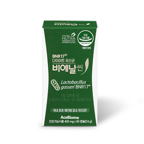 비에날17 비에날씬 다이어트 유산균 캡슐  1개  60정