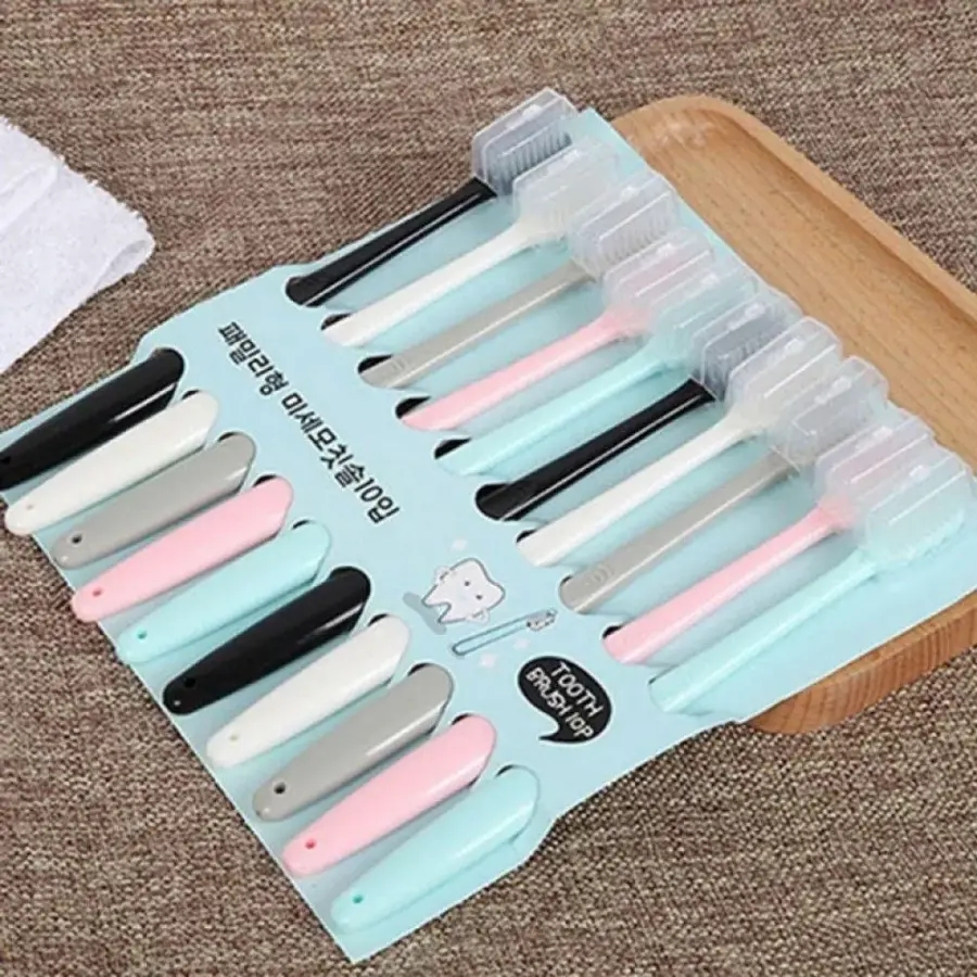 미세모 어금니용 칫솔 작은 헤드 구강 관리 uUU9+4SZV