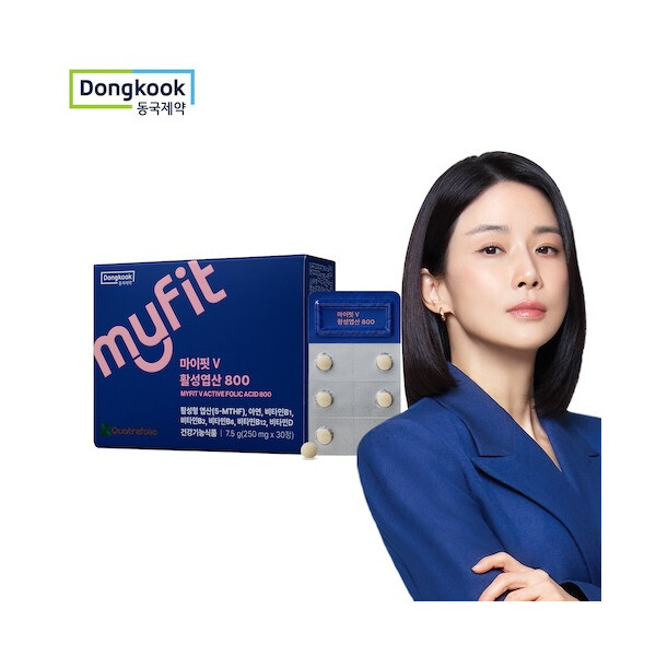 동국제약 동국제약 마이핏 활성<b>엽산</b> 800 30정 1박스