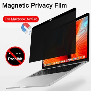 Macbook Air 13 Air 15 M3 M2 M1 Pro 13 14 16 인치 스크린 보호대 필름, 안티 스파이 엿보기 및 눈부심 방지, 마그네틱 프라이버시 필터, 신제품