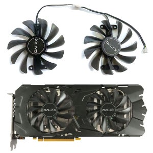 GALAX GEFORCE P104-100 GTX1070 1070TTI 1080 8GB EXOC SNPR BLACK2 OC 그래픽 카드용 새 95MM 4PIN GTX1070 1080