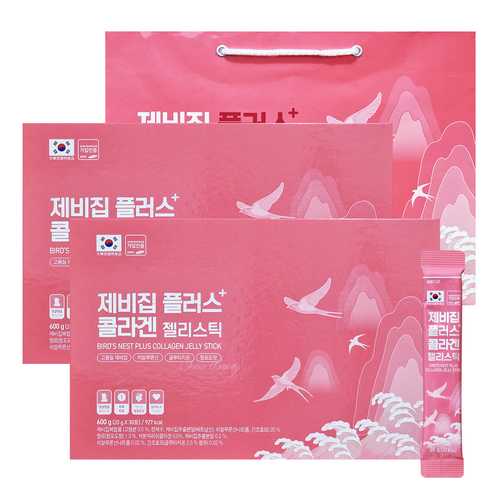 제비집 플러스 콜라겐 젤리스틱 30포, 1개