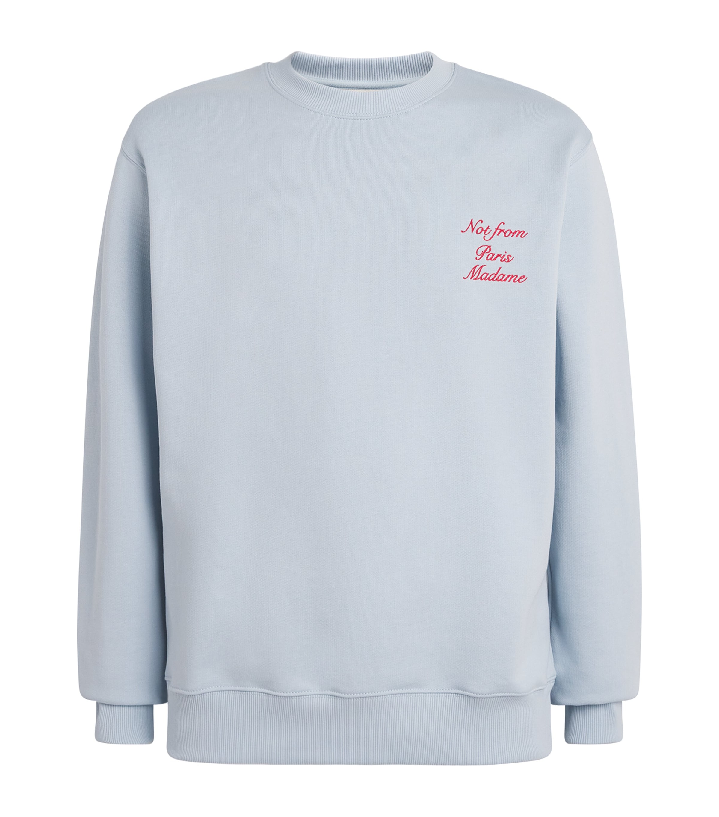 Drôle De Monsieur Cotton Slogan Sweatshirt