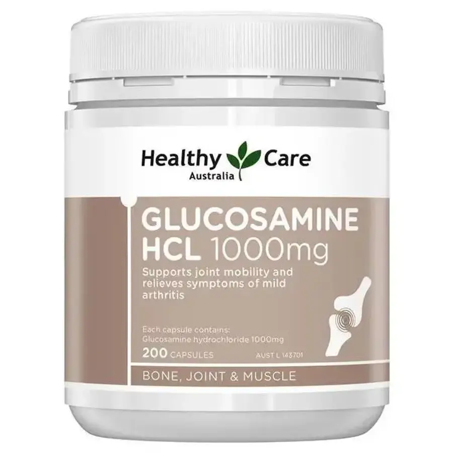 Glucosamine HCL 1000mg 헬씨케어 <b>글루코사민 HCL 1000mg</b> 200캡슐