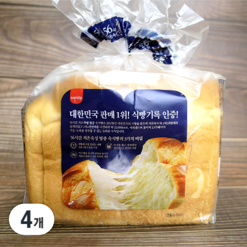 56시간 저온숙성 熟 익을 숙 탕종 찰 속식빵 제품 이미지