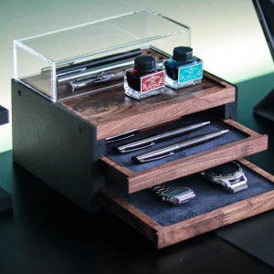 브레스밋 펜레스트 만년필 원목 보관함, 브레스밋