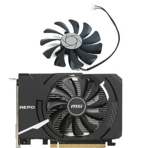 새로운 85MM 4PIN HA9010H12SF-Z GTX 1060 AERO ITX GPU 팬, MSI RX 560 、GTX 1050 1060 AERO ITX 그래픽 카드 냉각 팬용