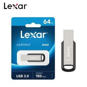 렉사 점프드라이브 M400 USB 3.0 플래시 드라이브 (컴퓨터용) 32GB 64GB 펜드라이브 정품 USB 메모리 스틱 128GB 256GB 펜 드라이브 U 디스크