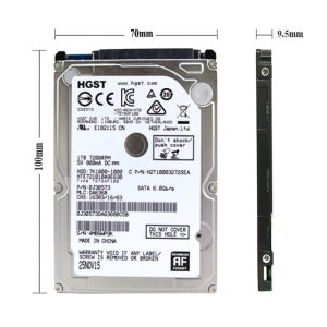 HGST 노트북 하드 드라이브용 OEM 500GB 2.5인치 내장 하드 드라이브 SATA3 6Gb/S 16M 캐시 5400RPM 노트북에 적합