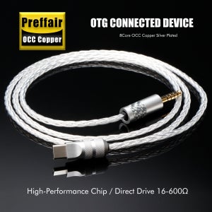 프리페어 B&W Px8 px7s2e USB-C to 3.5mm 케이블, 보워스 px8 헤드폰 케이블 4.4mm to 타입 C pi7 px7 s2 헤드폰 업그레이드 케이블